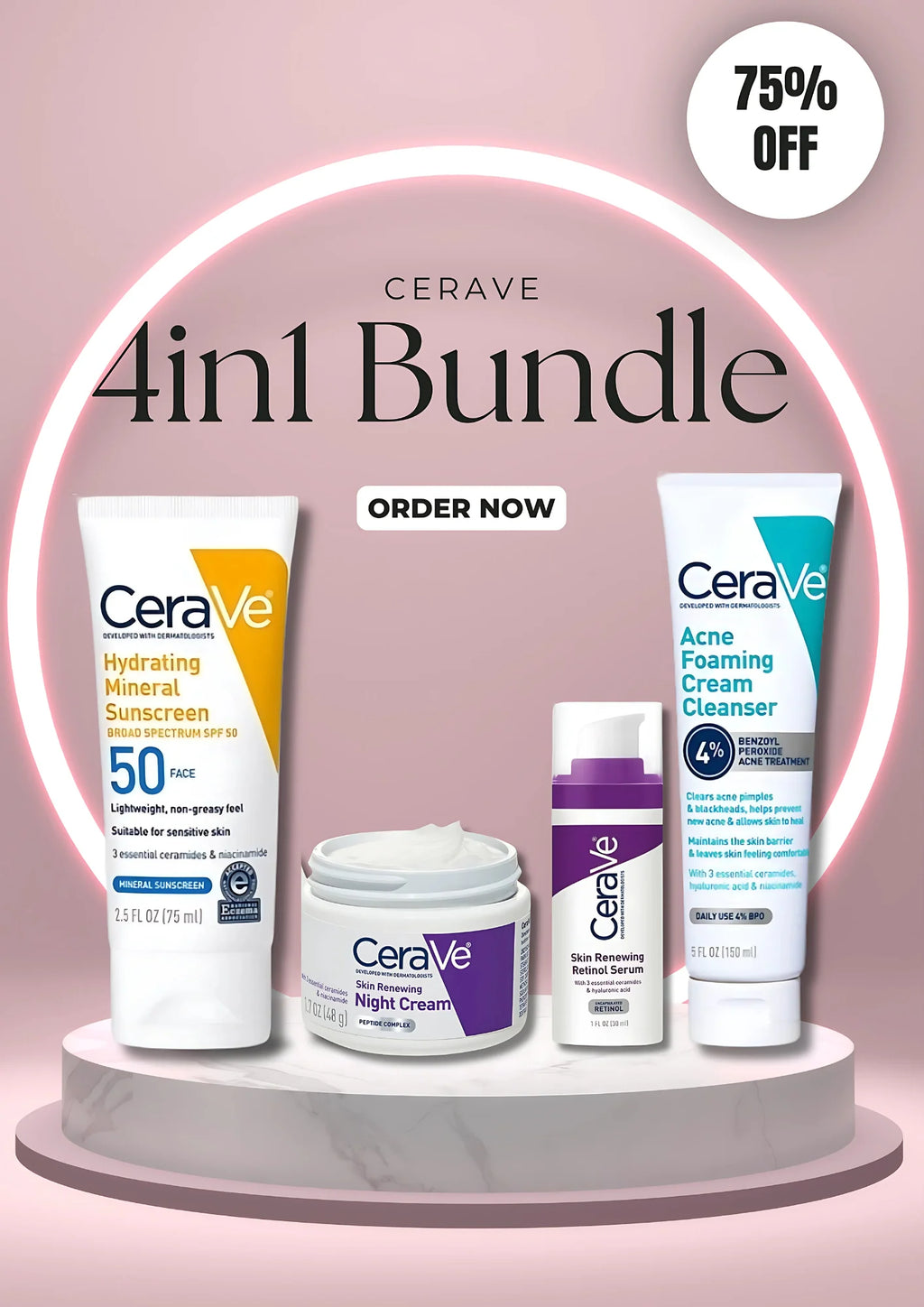 CeraVe 4 in 1 Skincare Kit